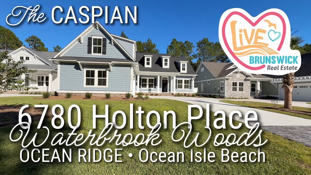The Caspian ๐ฅฐ Waterbrook Woods ๐ Ocean Ridge ๐ Ocean Isle Beach ๐ก Logan Homes