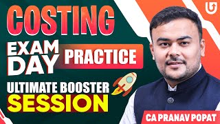 Cost and Management Accounting CA Inter | Questions Practice CA Inter | CA Pranav Popat