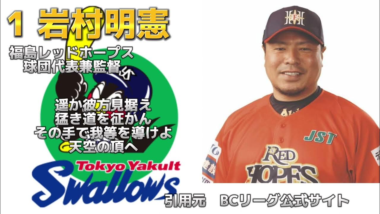 2001年 ヤクルトスワローズ 19 あの選手は今 YouTube