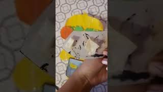 How i put clothes on my paper duck!!