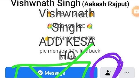 How to add vishwnath Singh, Shashi devi, Aakashrajput, Aakashrajput Vine, Facebook king