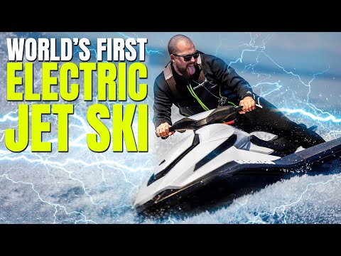 RIDING THE WORLD'S FIRST ELECTRIC JET SKI!