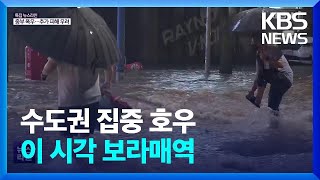 [특보] 보라매역·강남역 등 서울 곳곳 침수 / KBS…
