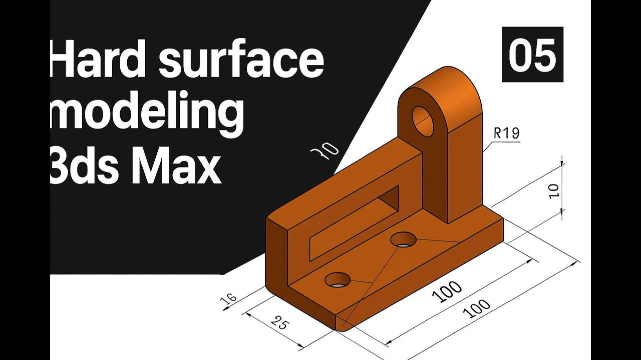 Create a Realistic Hard Surface Model in 3ds Max | 3D Design Tutorial ...