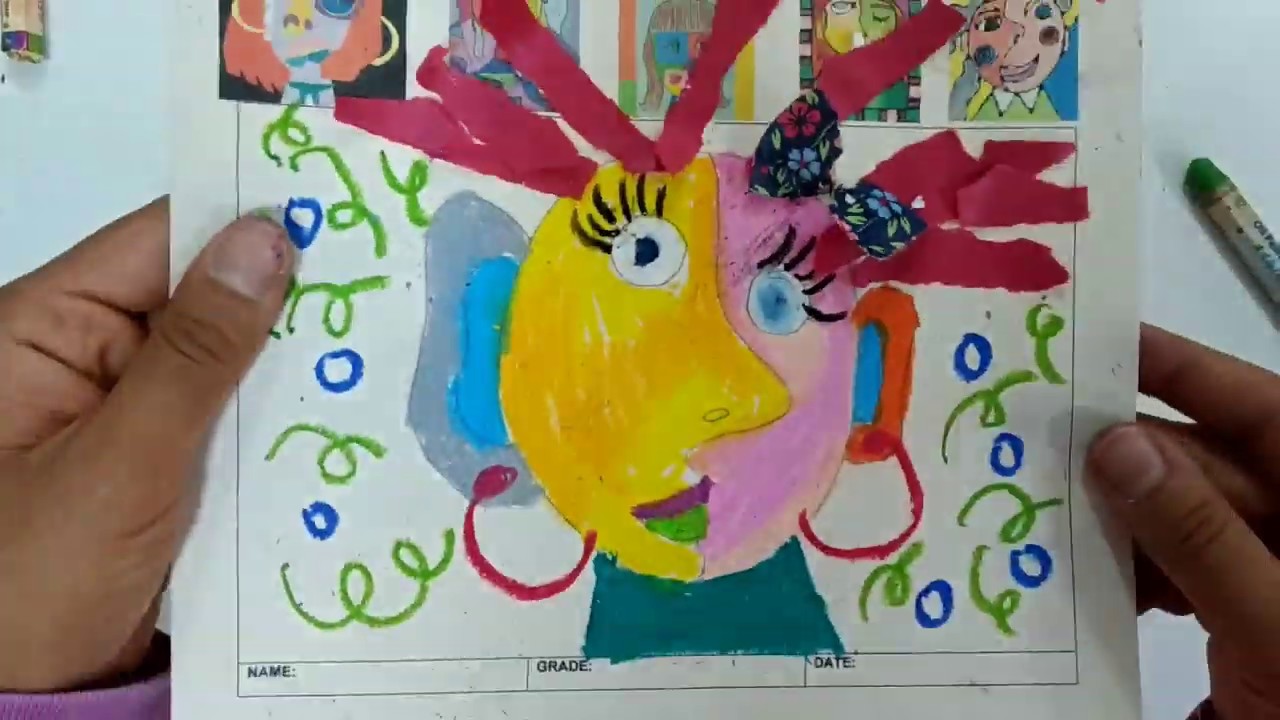 Drawing Guide #1 Grades 2nd-3rd - YouTube