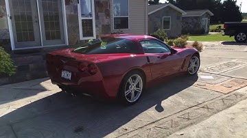 C6 Corvette rear hatch not opening / closing properly.