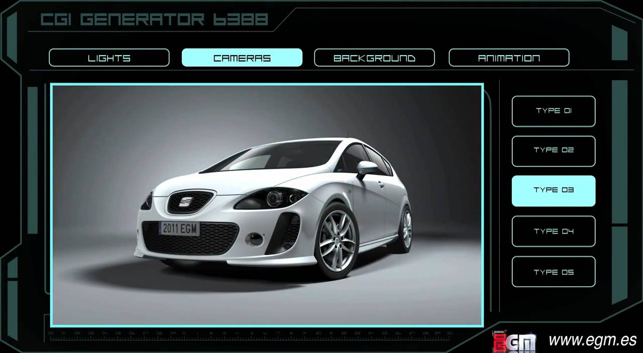CAR CONFIGURATOR CGI