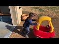 Eastons World ~ Driveway Smash