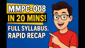 MMPC 008 🔥 Rapid Revision in 20 Mins | IGNOU MBA 2025 Exam Special | HINDI