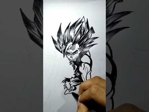 gokhu drawings#portrait #drawingsketch #shortvideo #viral