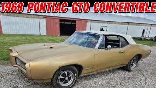 Rare 1968 Pontiac GTO Convertible. 🇺🇸 2026 USA Road Trip Series Part 4
