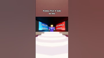 Roblox Pick A Side #potemer #robloxanimation #roblox