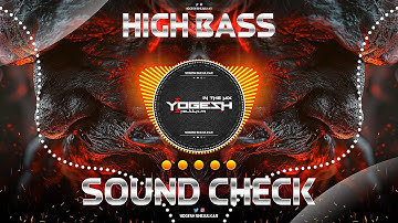 SUBWOOFER SUPER PRESSURE HIGH BASS | SOUND CHECK (2K25) | YOGESH SHEJULKAR