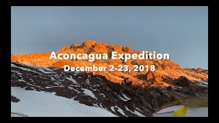 Expedition Aconcagua - December 2018 - with Elite Himalayan Adventures