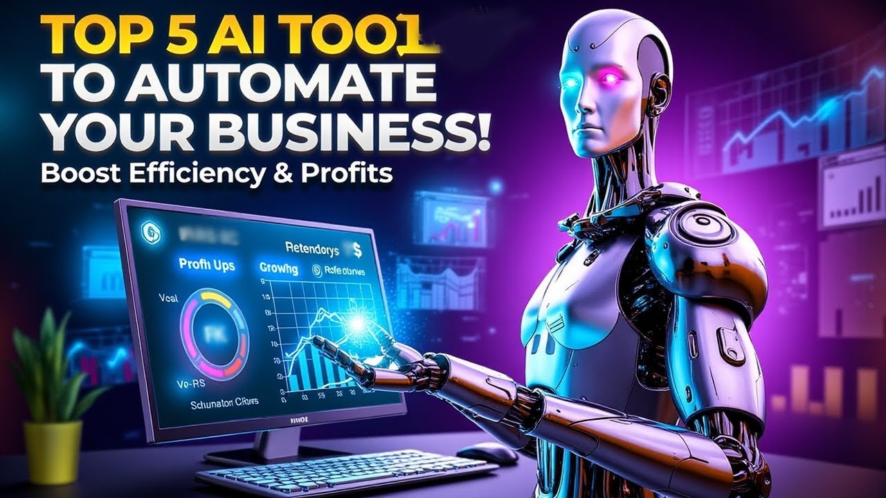 TOP 5 AI Tools To Help Grow Your Business | Best AI Tools for Business ...