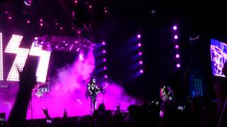 KISS -Inicio, beging Show Live RESURECTIONFEST 2018