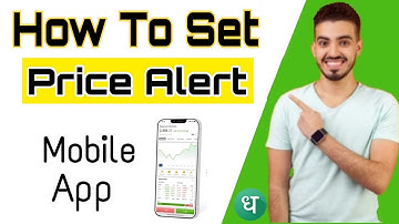 How to set price alert on dhan app / price alert on dhan app @DhanHQ