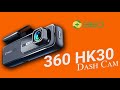 Недорогой ВИДЕОРЕГИСТРАТОР с качественной съемкой 360 Dash Cam (HK30)