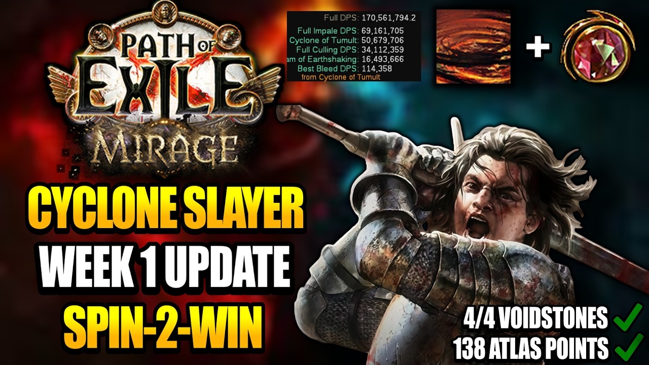 [3.28] Void Shockwave Cyclone Slayer Week 1 Update - League Starter ...
