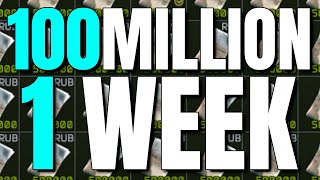 How I Made 100 Million in the 1st Week of Wipe  Escape From Tarkov  Patch 0.14