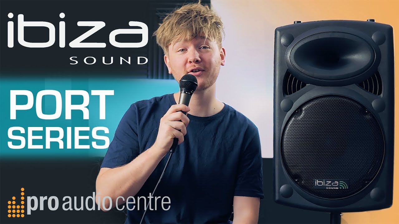 Ibiza Sound PORT Series Portable PA System Review - PORT12 & PORT15 