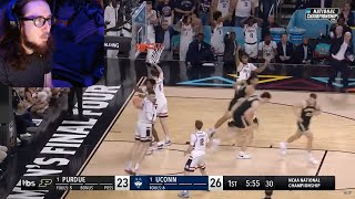 UCONN IS A POWERHOUSE - UConn vs. Purdue - 2024 men's National Championship Highlights - Reaction