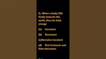 MCQ#8 CBSE Physics; Work and Energy | Rhythm Classes