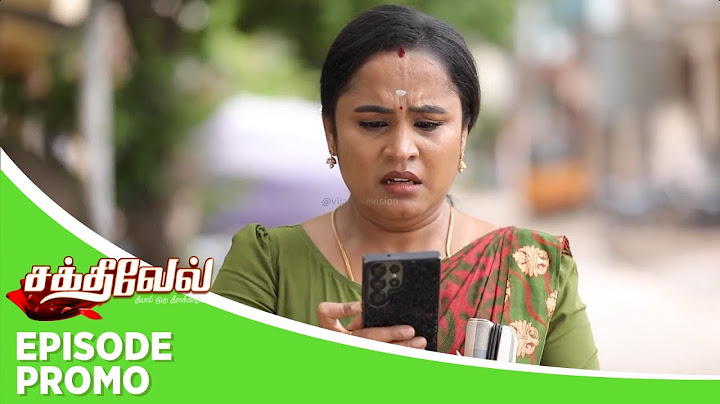 Sakthivel | Episode Promo | 5th July 2025