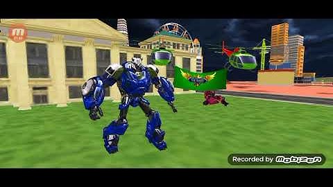 Shark Robot Car Game - Tornado Robot Bike Games 3D - Android Gameplay