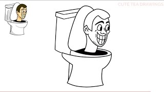 How To Draw A Skibbie Toilet