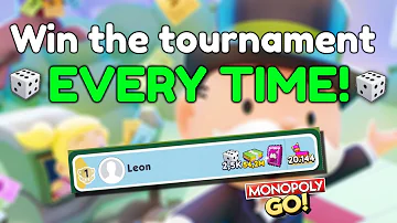 Monopoly GO! | How to ALWAYS win tournaments!