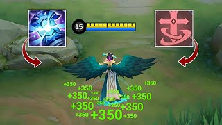 ALICE CONCENTRATED ENERGY + BRAVE SMITE LIFESTEAL HACK!!! (Please Try) | Build & Emblem 2023 | mlbb screenshot 3