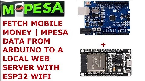 Send mobile money | mpesa data from arduino to local website