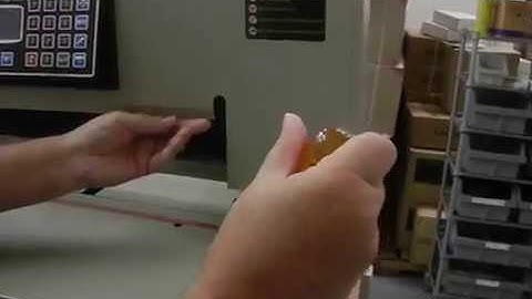 Remove front table to electronics compartment for Guillotine EC19 PRO