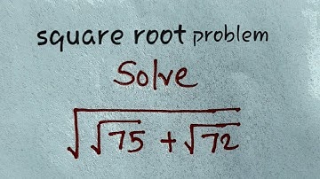 Square root simplification | tricky math questions for competitive exams  #matholympiadquestions