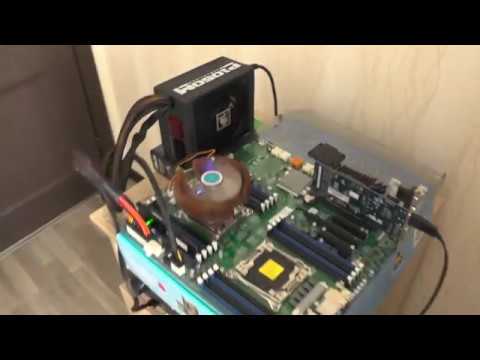 Первый запуск и проверка работоспособности двухпроцессорной материской платы SuperMicro X10DAI-O