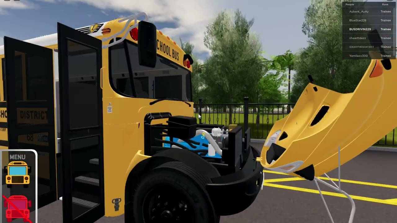 NEW 2005 IC CE 200 ANDREWS DRIVING TEST ROBLOX SCHOOL BUS 