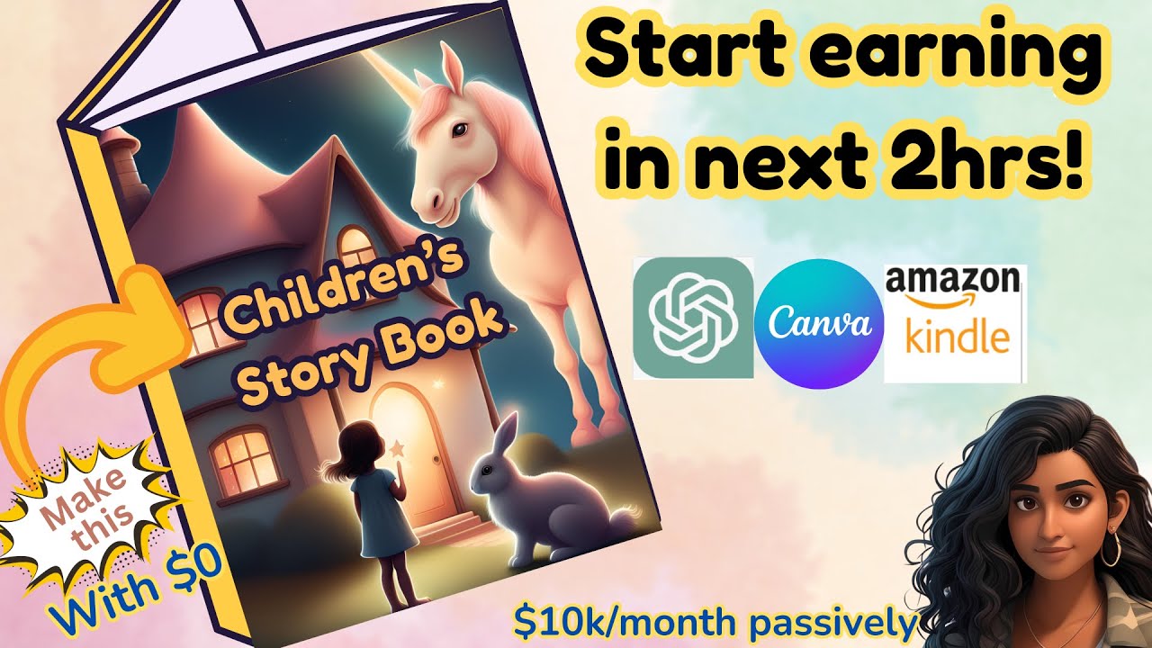 Create a book with ai and start selling on amazon kdp in 2 hrs from