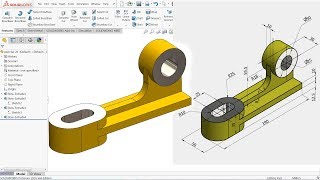 Solidworks tutorial for beginners exercise 24