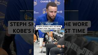 Steph Says Kobe Meant A Lot So Thats Why He Wore Them In Pre Game