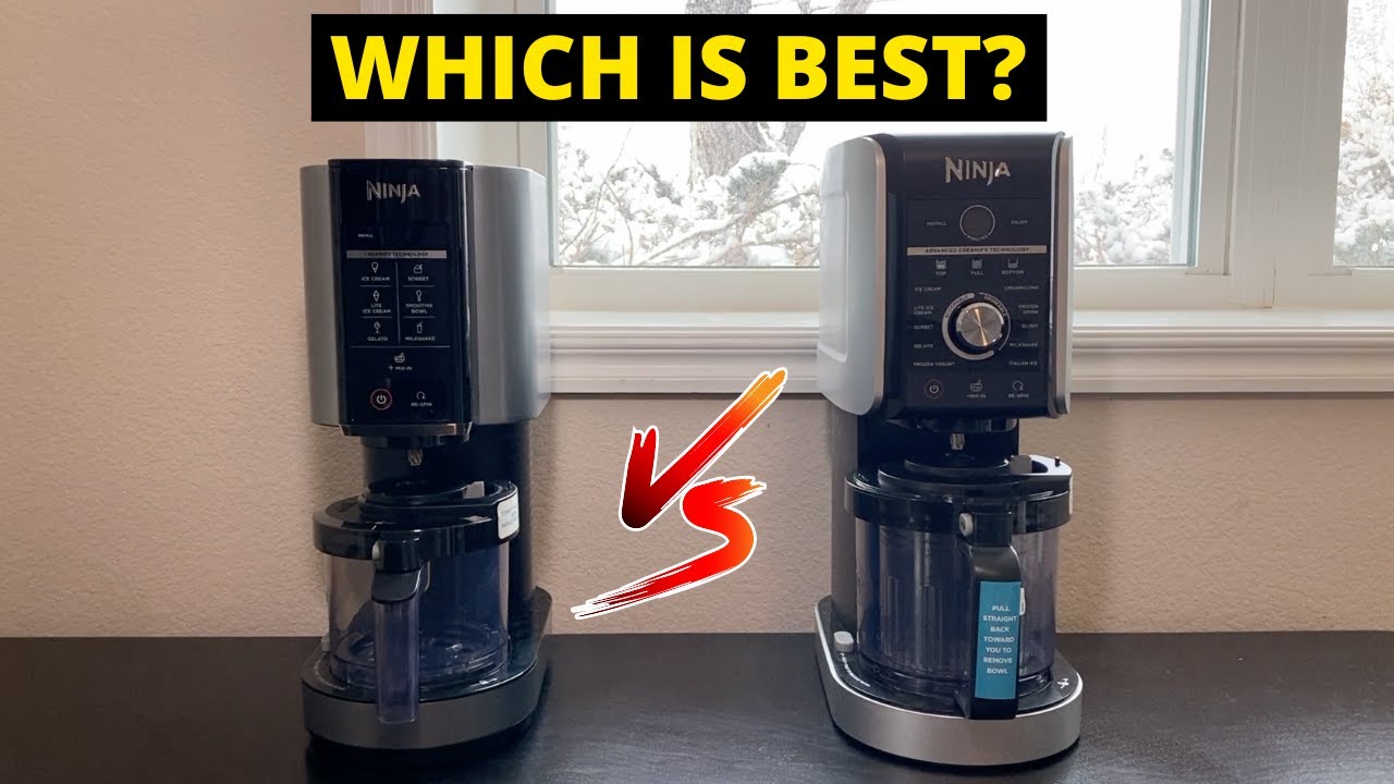 Ninja Creami Vs Deluxe: Ultimate Ice Cream Maker Showdown