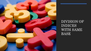 Division Of Indices With Same Base | Practice Set 28 Class 7 | Math | Maharashtra Board.