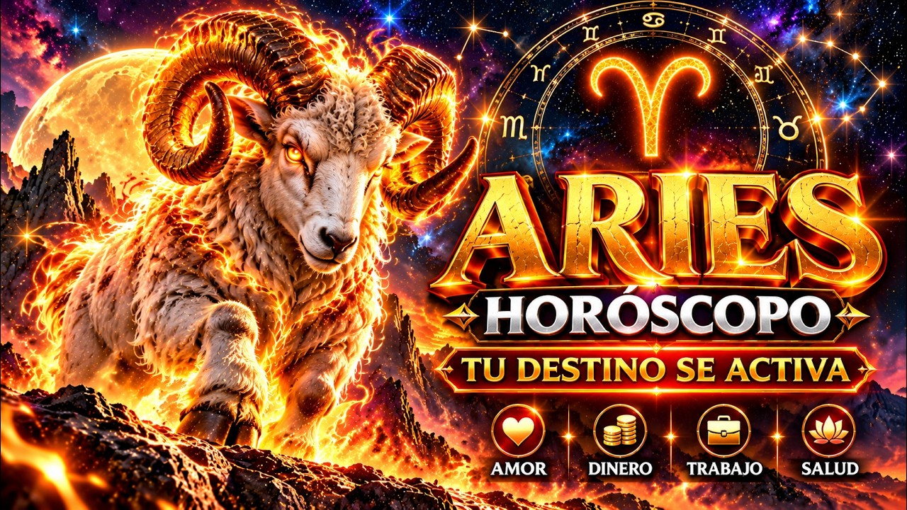 Miniatura del vídeo: Aries: horóscopo y predicciones de amor, dinero, trabajo y salud