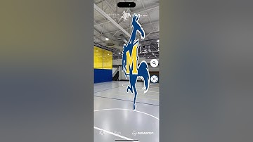 AR Indoor Navigation Demo | MultiSet VPS McNeese Rec Center