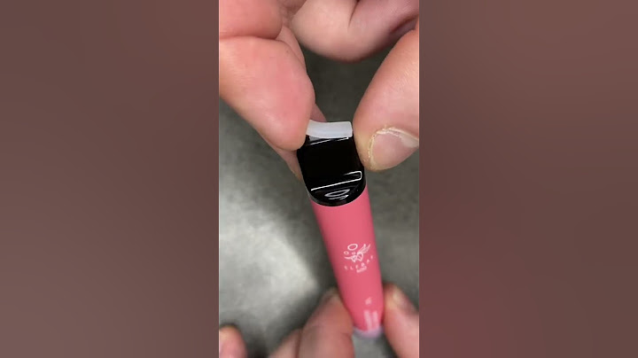 Nicotine Free Elfbar strawberry ice cream unboxing ASMR