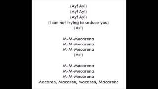 Los Del Rio - Macarena (Lyrics)