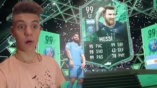 ПОЙМАЛ ЛУЧШЕГО ИГРОКА В ФИФА!!! ОТКРЫЛ 15 ПАКОВ 10x85+ И СЛОВИЛ ОБОРОТНЯ МЕССИ 99!!!