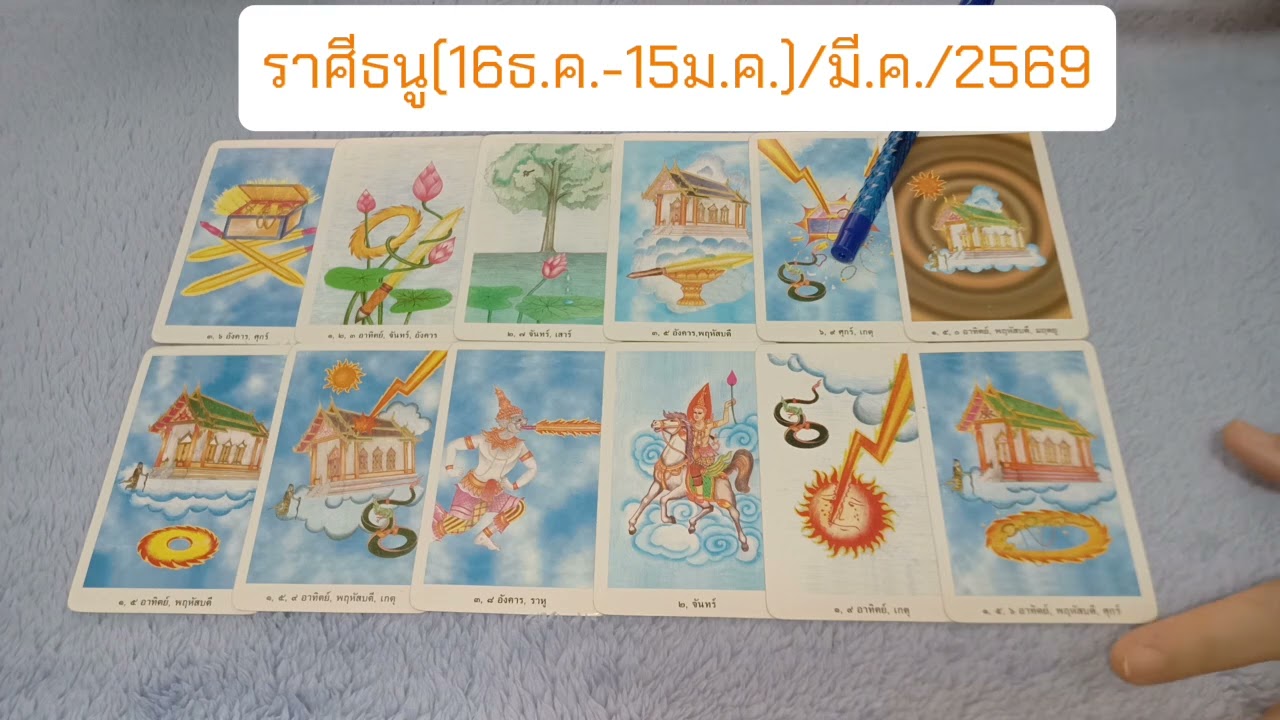 ราศีธนู ประจำเดือนมีนาคม 2569