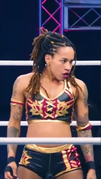 She bad 👀 #row #prowrestling #womenswrestling #PromiseBaxton #NXT #IvyNile