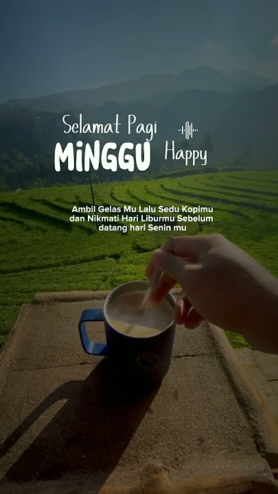 Selamat Hari Minggu #story #motivasi